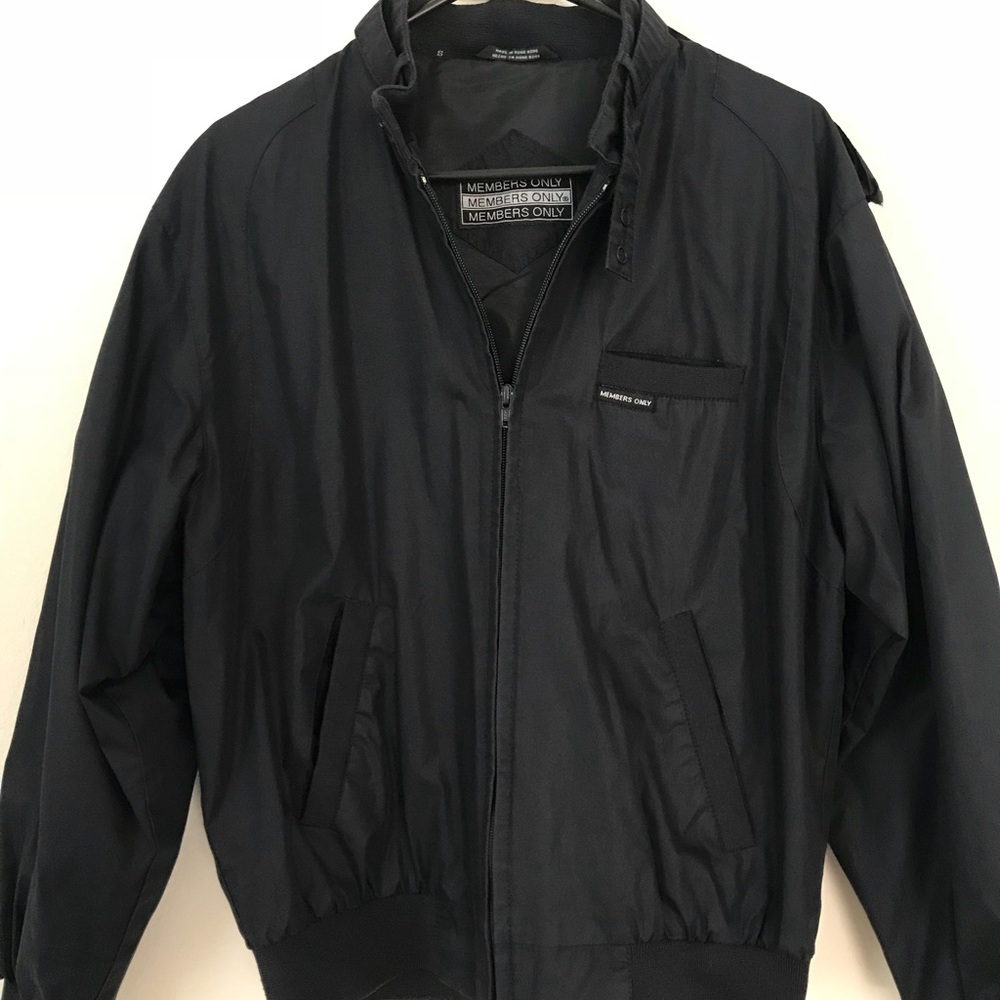 Vintage Navy Members Only Jacket - Small